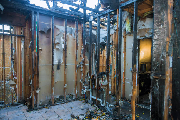 Professional Fire Board Up technician working in Berwyn, PA